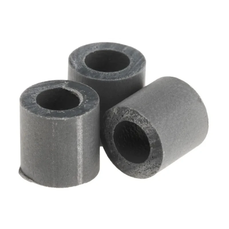 Essentra Chlorinated Polyvinyl Chloride Round Spacer 6.4 mm Diameter, 3.7 mm Bore Diameter SS 6 2