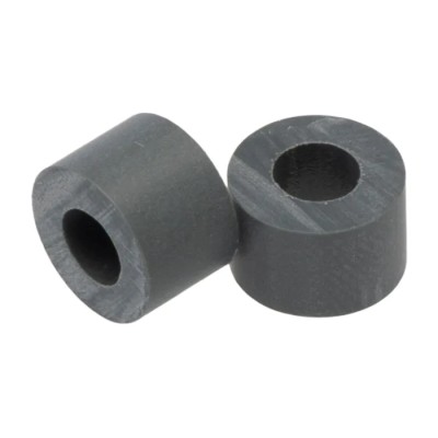 Essentra Chlorinated Polyvinyl Chloride Round Spacer 9.5 mm Diameter, 6.4 mm Height SS 8 2L