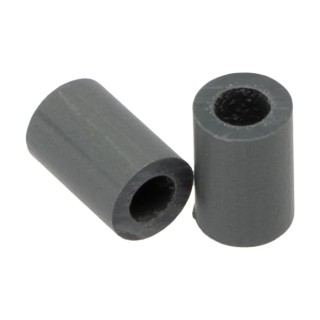 Essentra Chlorinated Polyvinyl Chloride Round Spacer Diameter 6.4 mm Bore Diameter 3.7 mm Height 9.5 mm SS 6 3