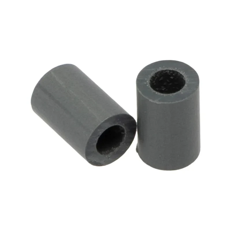 Essentra Chlorinated Polyvinyl Chloride Round Spacer Diameter 6.4 mm Bore Diameter 3.7 mm Height 9.5 mm SS 6 3