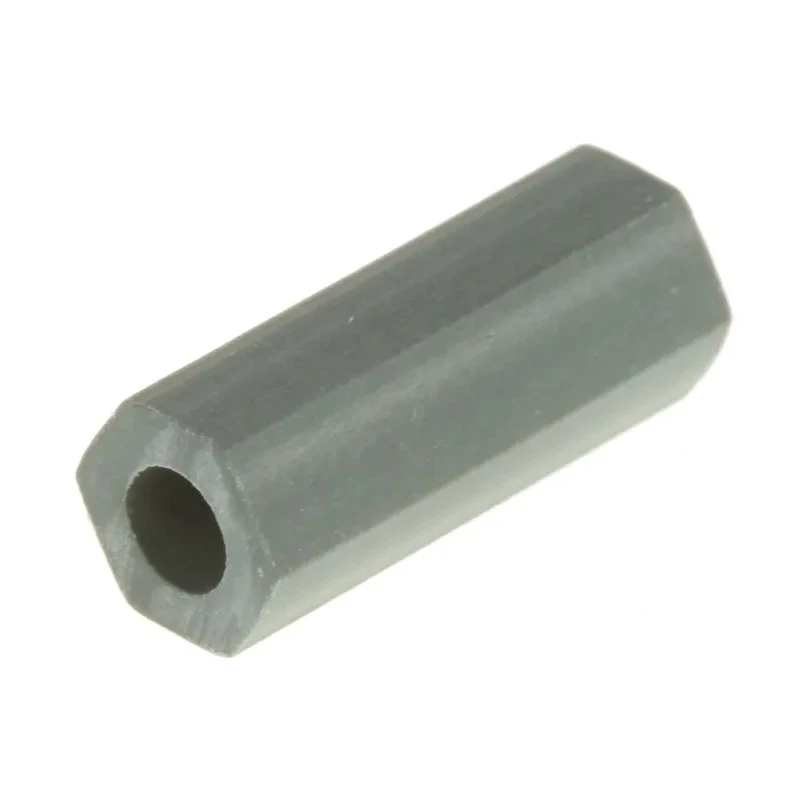 Essentra Hexagonal Plastic PCB Spacer Chlorinated Polyvinyl Chloride 2.6mm Bore Diameter 12.7mm Height HS 4 4