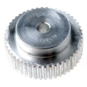 RS PRO Timing Belt Pulley Aluminium 6 mm Bore 2.5 mm Pitch 48 Tooth 16T2.5/48.0