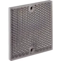 SICK Sensor Reflector for Use with Retroreflective Sensors, Rectangular 84mm Width, Temperature Range -30°C to +65°C PL80A