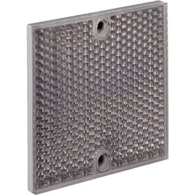 SICK Sensor Reflector for Use with Retroreflective Sensors, Rectangular 84mm Width, Temperature Range -30°C to +65°C PL80A