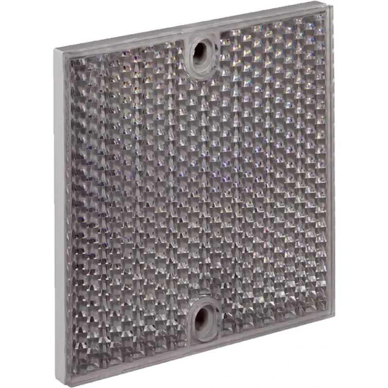 SICK Sensor Reflector for Use with Retroreflective Sensors, Rectangular 84mm Width, Temperature Range -30°C to +65°C PL80A