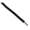 RS PRO Black Hook Up Wire, 32/0.2 mm Core Strands, 100 m Silicone Rubber Insulated, 500 V, 180°C Maximum Operating 265-3022