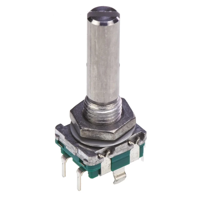 Alps Alpine Incremental Encoder 5V 15ppr Flatted Shaft 6mm EC11B