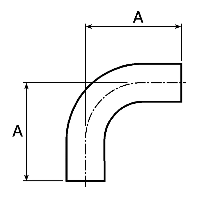 RS PRO Stainless Steel Pipe Fitting Elbow 76.2 mm 265-4148