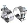 RS PRO Hose & Jubilee Clip Bolt Drive Zinc Plated Steel Bolt Stainless Steel Band 20mm Width 37-40mm ID 265-0203