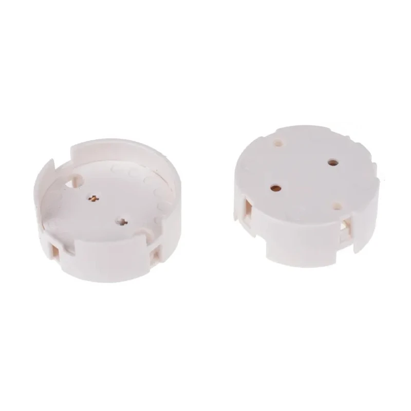 BJB CFL, Fluorescent, Halogen, HID, Incandescent, LED Lamp Holder T12 Screw 4 Pins Push-Wire 12.5mm Length 40mm Width 47700