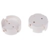 BJB CFL, Fluorescent, Halogen, HID, Incandescent, LED Lamp Holder T12 Screw 4 Pins Push-Wire 12.5mm Length 40mm Width 47700