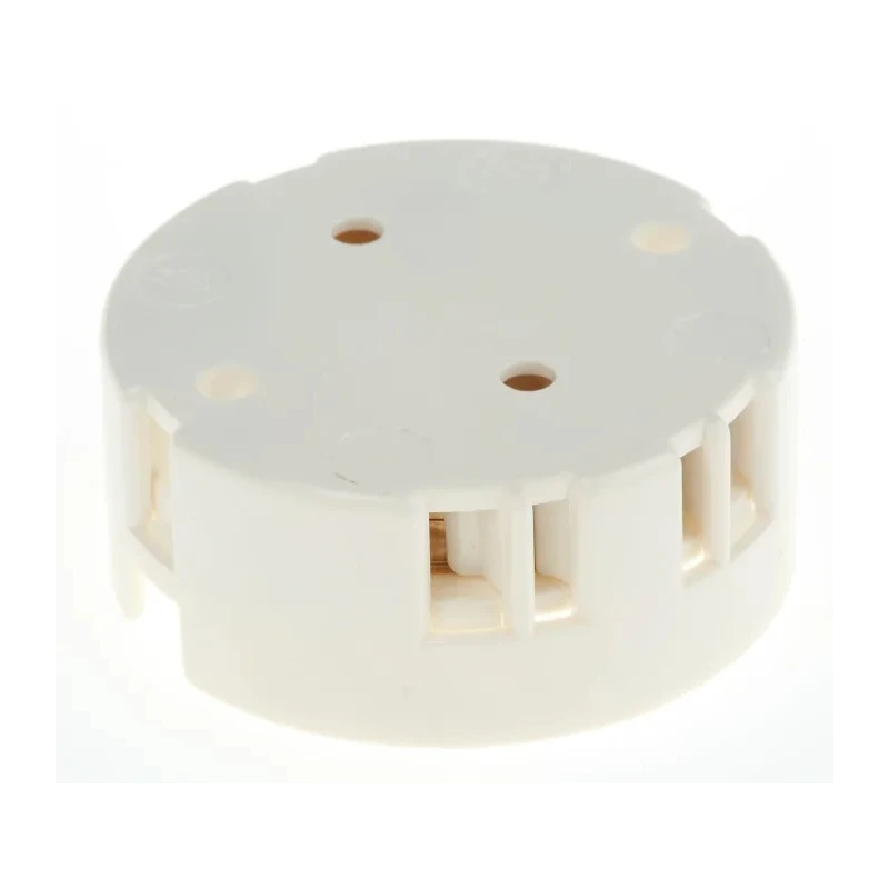 BJB CFL, Fluorescent, Halogen, HID, Incandescent, LED Lamp Holder T12 Screw 4 Pins Push-Wire 12.5mm Length 40mm Width 47700