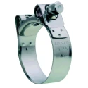 RS PRO Stainless Steel and Zinc Plated Steel Wide Band Bolt Drive Hose & Jubilee Clip 25mm Width 112mm-121mm ID 265-0247