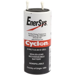 Enersys Sealed Lead Acid Battery 2 V 8 Ah Tab Terminal Cylindrical RSACP3706