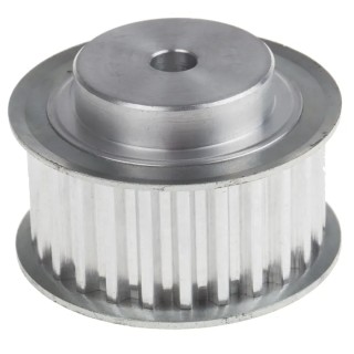 RS PRO Timing Belt Pulley Aluminium 16 mm 5 mm Pitch, 25 Tooth 27T5/25.2