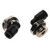 Legris Nickel Plated Brass Male Pneumatic Fitting LF3000 Series 1/4 in G Threaded-to-Tube Push-in 4 mm LF3000
