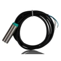 Pepperl + Fuchs Threaded Barrel Inductive Proximity Sensor M18 PNP 36 V dc 200 mA 8 mm 50 mm Length White NBB8-18GM50-E2