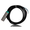 Pepperl + Fuchs Threaded Barrel Inductive Proximity Sensor M18 PNP 36 V dc 200 mA 8 mm 50 mm Length White NBB8-18GM50-E2