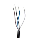 Banner Retroreflective Photoelectric Sensor, Barrel Style, Detection Range 50 mm to 6 m, PNP Output, IP69K, 30V DC T30SP6LP