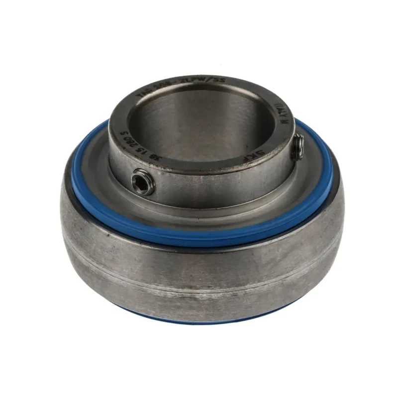 SKF Bearing Unit Insert Stainless Steel 30 mm ID 62 mm OD 38.1 mm Width 11200N Static Load 16300N Dynamic YAR 206-2LPW/SS