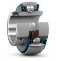 SKF Bearing Unit Insert Stainless Steel 30 mm ID 62 mm OD 38.1 mm Width 11200N Static Load 16300N Dynamic YAR 206-2LPW/SS