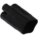 TE Connectivity Heat Shrink Boot Branching Fluid Resistant Elastomer Black 13.2 mm 562A011-25-0