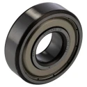 NSK-RHP Single Row Deep Groove Ball Bearing Shielded 19.05 mm ID, 47.62 mm OD, 14.28 mm Race Width LJ3/4-2ZJ
