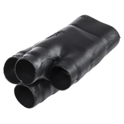 TE Connectivity Heat Shrink Boot Branching 562A0 Black Fluid Resistant Elastomer 19.3 mm 562A022-25-0
