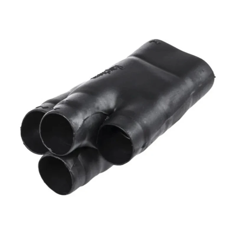 TE Connectivity Heat Shrink Boot Branching 562A0 Black Fluid Resistant Elastomer 19.3 mm 562A022-25-0