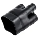 TE Connectivity Heat Shrink Boot Branching 562A0 Black Fluid Resistant Elastomer 19.3 mm 562A022-25-0