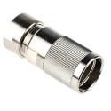 ITT Cannon Trident TNMSize 14 Straight Circular Connector Backshell Aluminium Silver 88.5mm TNA14CC-SE00L / 192993-0083