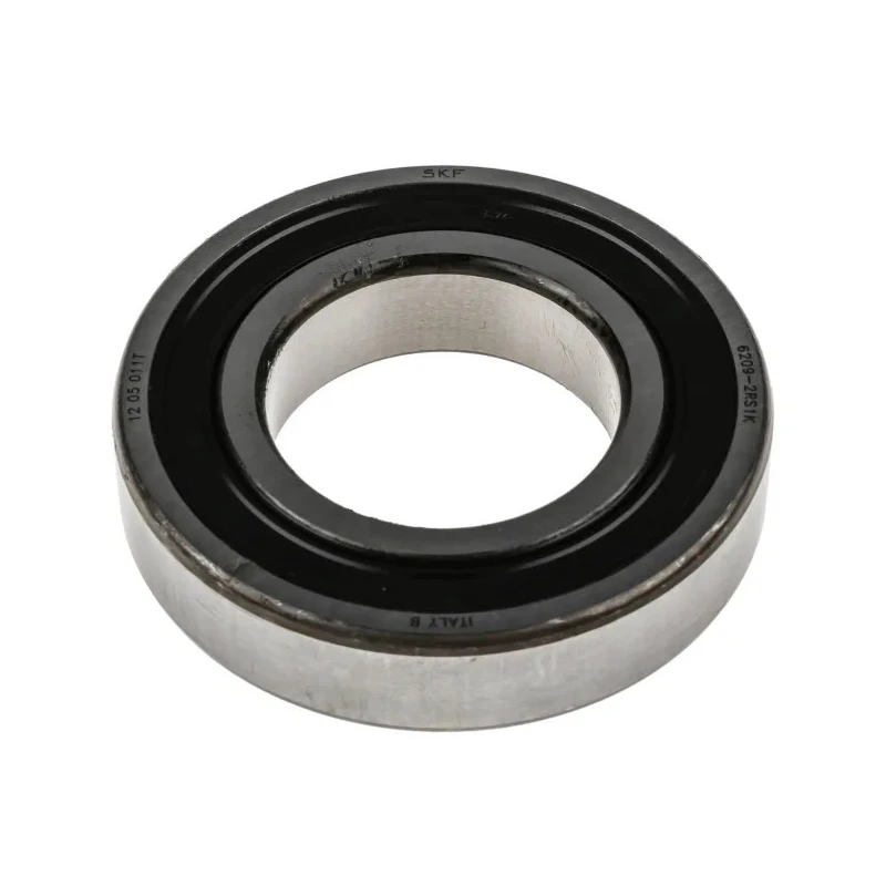 SKF Single Row Deep Groove Ball Bearing 45 mm ID, 85 mm OD, 19 mm Width, Sealed 6209-2RS1K