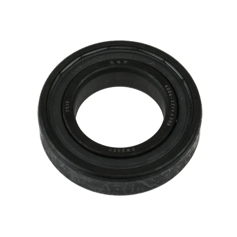 SKF Single Row Deep Groove Ball Bearing 30 mm Inside Diameter, 55 mm Outside Diameter, Shielded, Model 6006-2Z/VA208