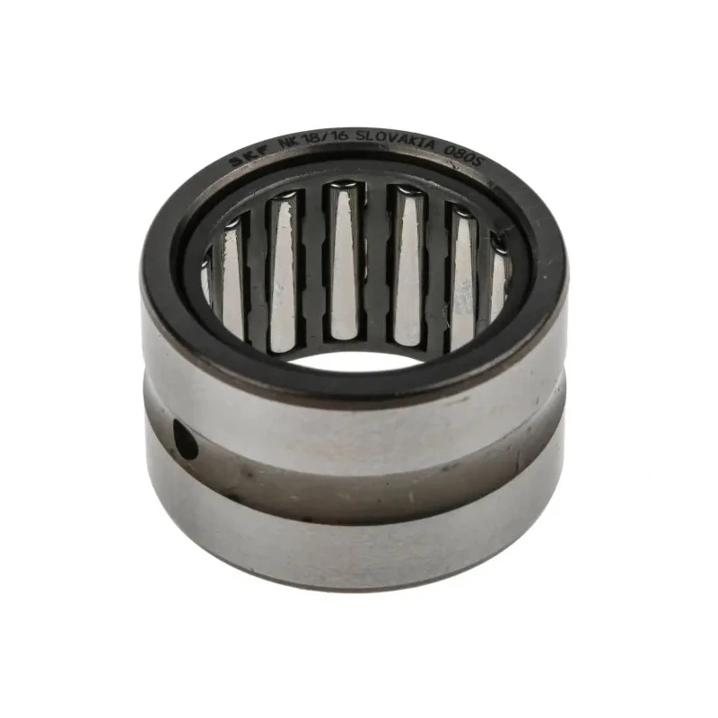 SKF Needle Roller Bearing NK 18/16 18 mm ID, 26 mm OD, 16 mm Race Width Steel Cage Sheet Steel 24000rpm NK 18/16