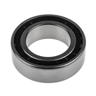 SKF Tapered Roller Bearing 40 mm ID 68 mm OD 21 mm Width, Non-Metallic Cage, NN 3008 KTN/SP