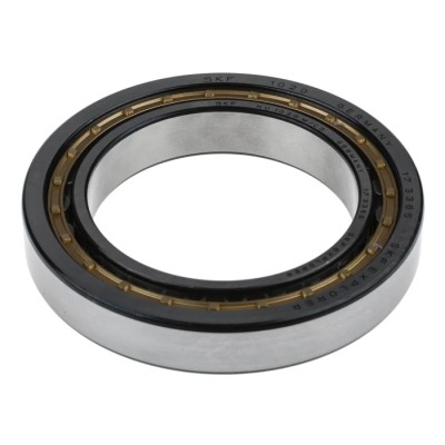 SKF NU 1020 M/C3 Cylindrical Bore Roller Bearing, 100 mm ID, 150 mm OD, 24 mm Width, Flanged Race Type NU Series