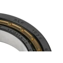 SKF NU 1020 M/C3 Cylindrical Bore Roller Bearing, 100 mm ID, 150 mm OD, 24 mm Width, Flanged Race Type NU Series