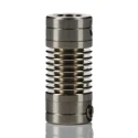 Huco Nickel Bellows Flexible Coupler Aluminium Hub 6.35 mm OD 14 mm Length 321.07.1416