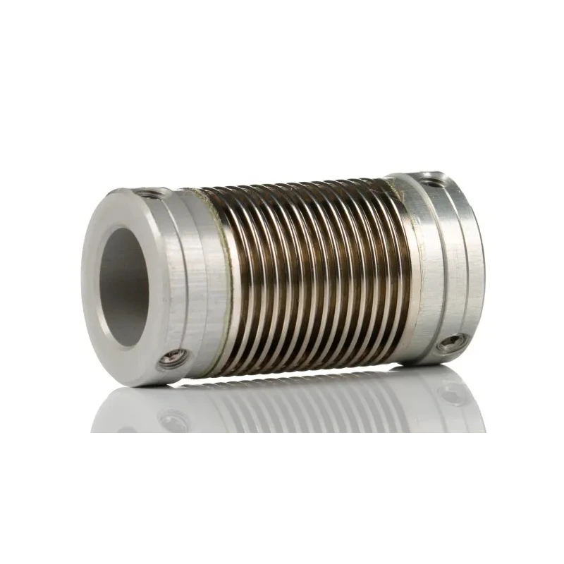 Huco 17 mm Outer Diameter, 27 mm Length Nickel Bellows Flexible Coupler 321.17.3132