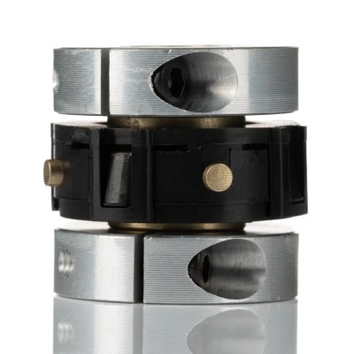 Huco Flexible Uni-Lat Coupler 0.375 in Bore, 1.7 Nm Torque, Angular Misalignment 2°, Parallel Misalignment 0.2 207.27.3131