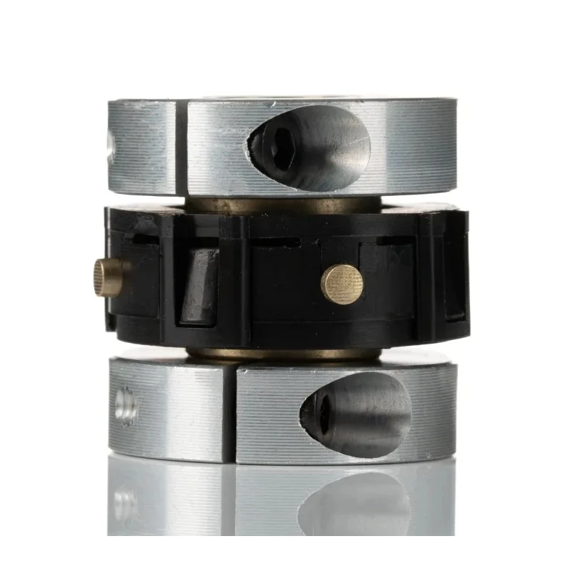 Huco Flexible Uni-Lat Coupler 0.375 in Bore, 1.7 Nm Torque, Angular Misalignment 2°, Parallel Misalignment 0.2 207.27.3131