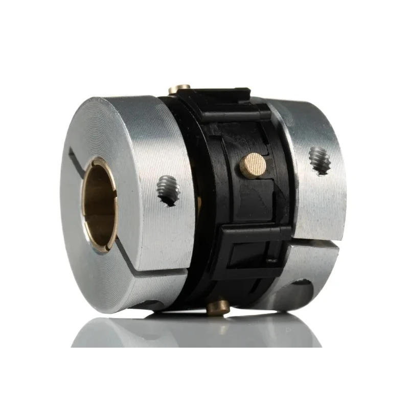 Huco Flexible Uni-Lat Coupler 0.375 in Bore, 1.7 Nm Torque, Angular Misalignment 2°, Parallel Misalignment 0.2 207.27.3131