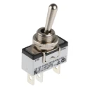 APEM Panel Mount Toggle Switch On-On SPST Tab Terminal 24 V DC 250 V AC 635H/2