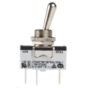 APEM Panel Mount Toggle Switch On-On SPST Tab Terminal 24 V DC 250 V AC 635H/2