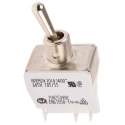 APEM Toggle Switch Panel Mount On-On DPST Tab Terminal 24V dc 10A 250V ac 645H/2