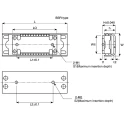 IKO Nippon Thompson Stainless Steel Linear Slides 24 mm Stroke Length BSR1540SL