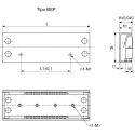 IKO Nippon Thompson Stainless Steel Linear Slides, 40 mm Stroke Length BSR1560SL