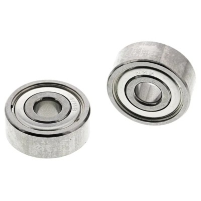NMB 1 Row Double Row Deep Groove Ball Bearing 4 mm ID, 13 mm OD, 5 mm Race Width, Shielded DDR1340ZZMTRA5P24LY121