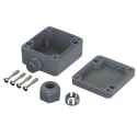 Bopla Silver Grey Polyamide Junction Box IP65, 58mm Length x 64mm Width x 34mm Height 38101100 PK 101-111