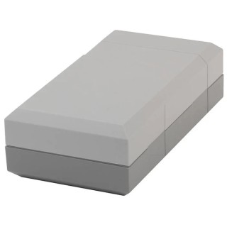 Bopla Elegant Series Polystyrene Enclosure IP40, Grey Lid, 40 mm x 125 mm x 67 mm 32124002 EG 1240